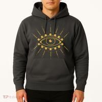 Womens Evil Eye Mystic Astrology Hoodie thumb 2