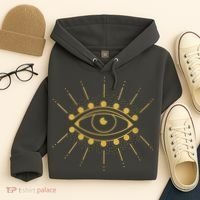 Womens Evil Eye Mystic Astrology Hoodie thumb 4