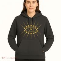 Womens Evil Eye Mystic Astrology Hoodie thumb 5
