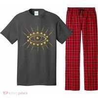 Womens Evil Eye Mystic Astrology Pajama Set thumb 0