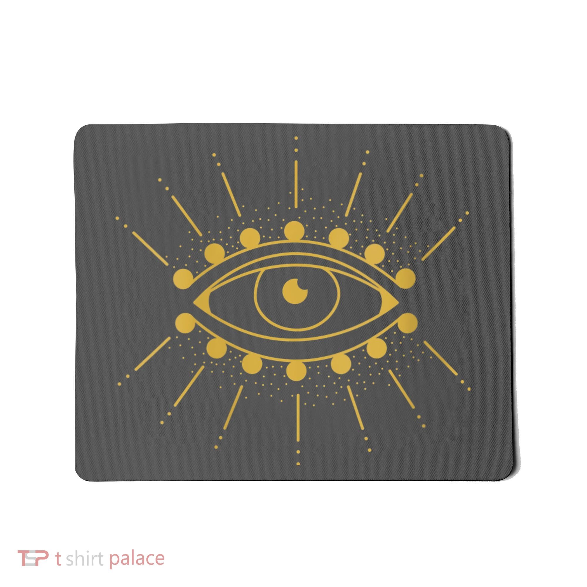 Womens Evil Eye Mystic Astrology Mousepad