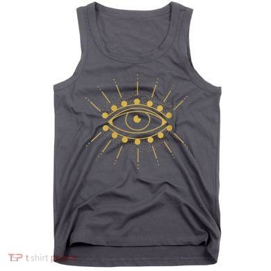 Womens Evil Eye Mystic Astrology Tank Top