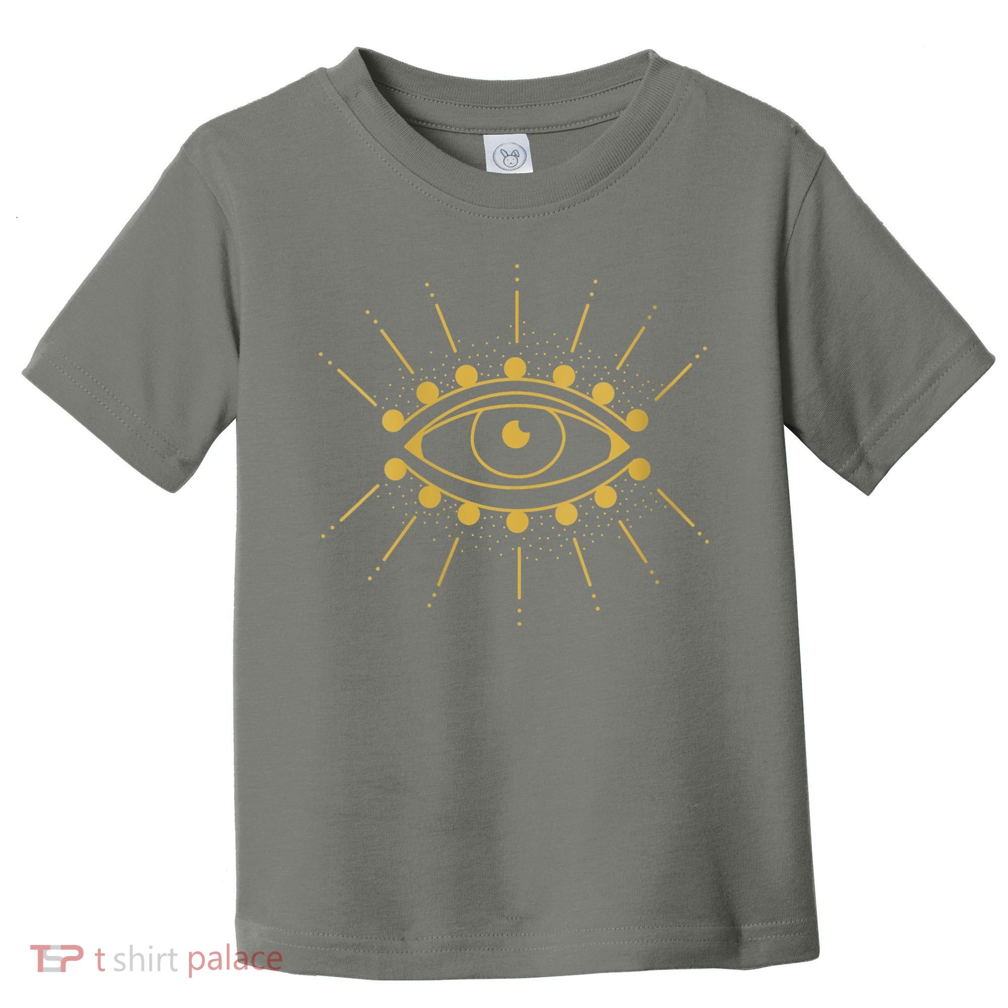 Womens Evil Eye Mystic Astrology Toddler T-Shirt