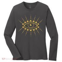 Womens Evil Eye Mystic Astrology Women's Long Sleeve Shirt thumb 0