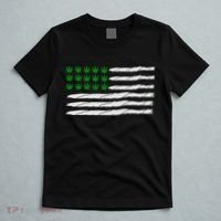 Weed American Flag T-Shirt thumb 5