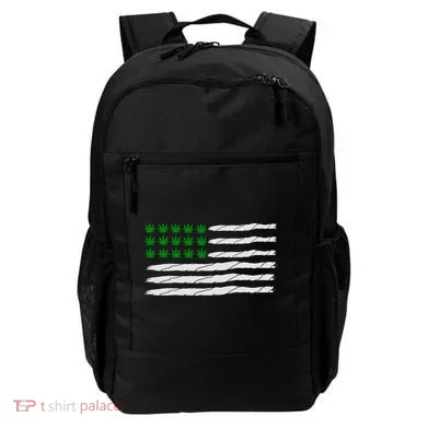 Weed American Flag Backpack