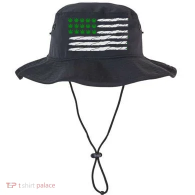 Weed American Flag Bucket Hat