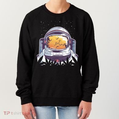 Weed Astronaut Women's Sweatshirt
