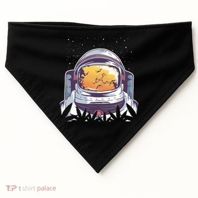 Weed Astronaut USA-Made Doggie Bandana