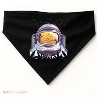 Weed Astronaut USA-Made Doggie Bandana thumb 0