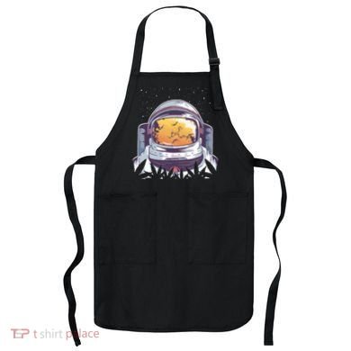 Weed Astronaut Apron