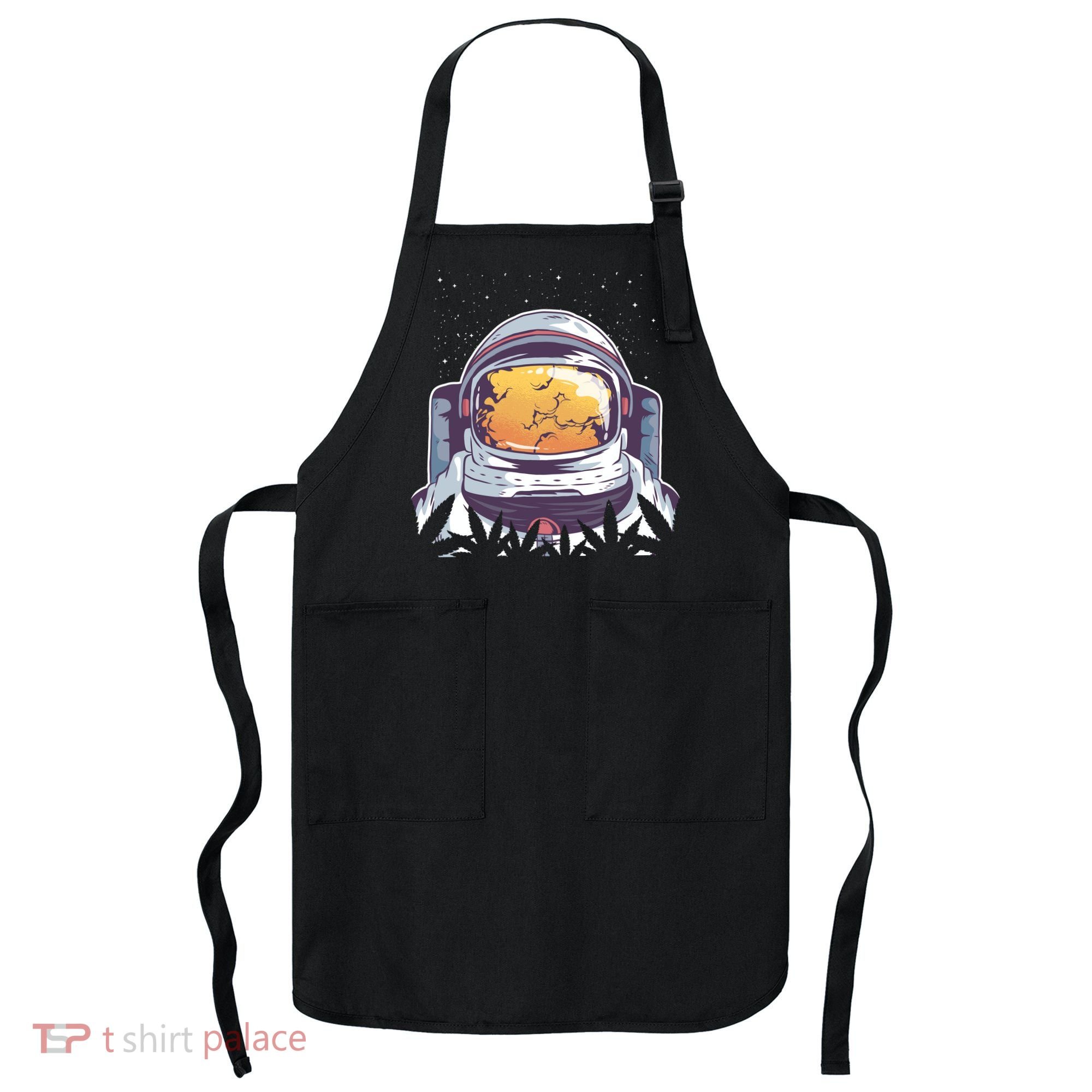 Weed Astronaut Apron