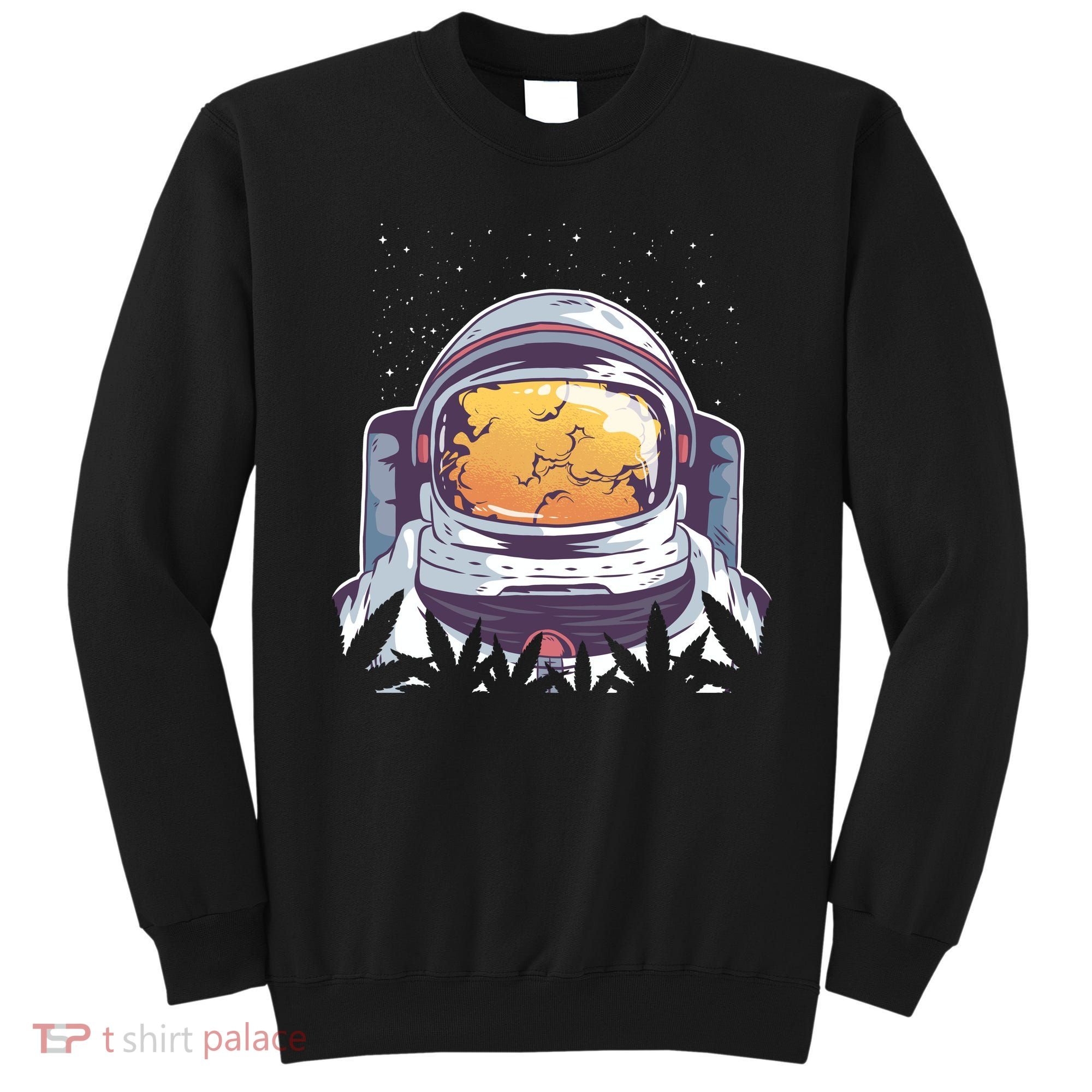 Weed Astronaut Sweatshirt
