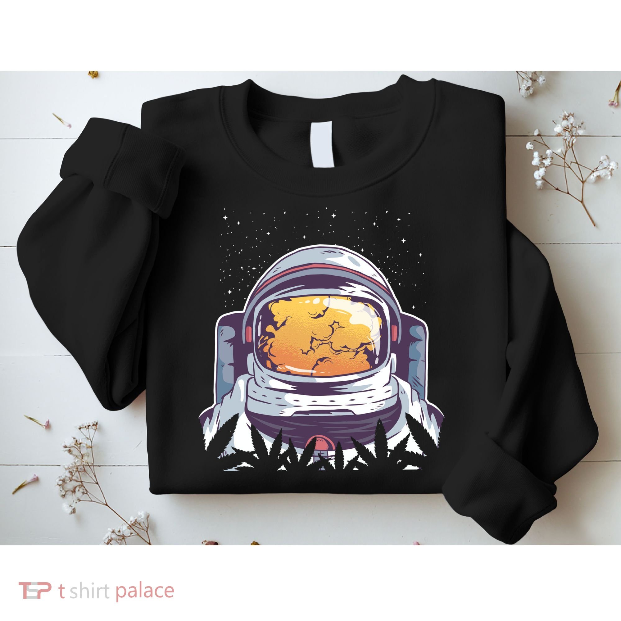 Weed Astronaut Sweatshirt