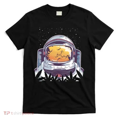 Weed Astronaut T-Shirt