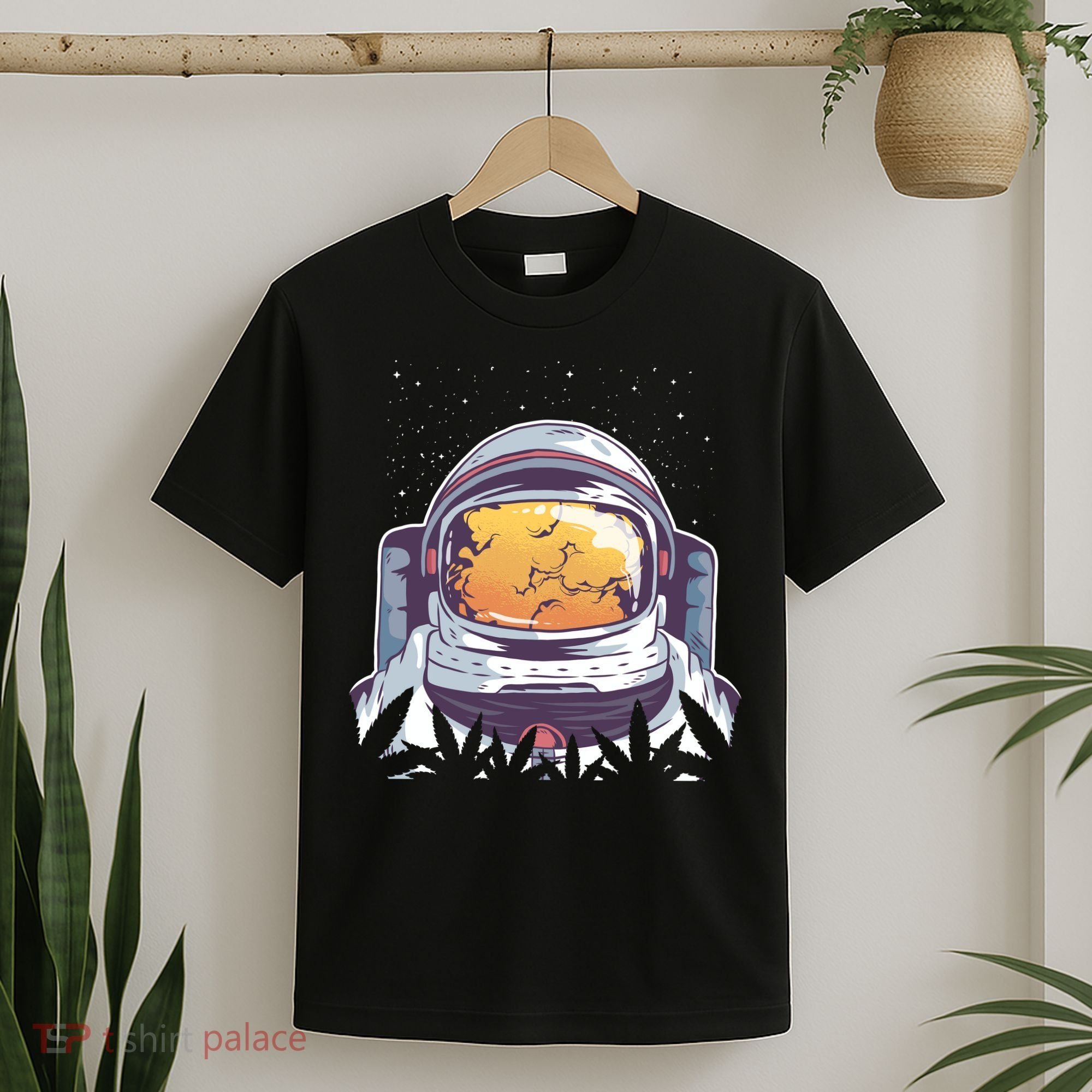 Weed Astronaut T-Shirt