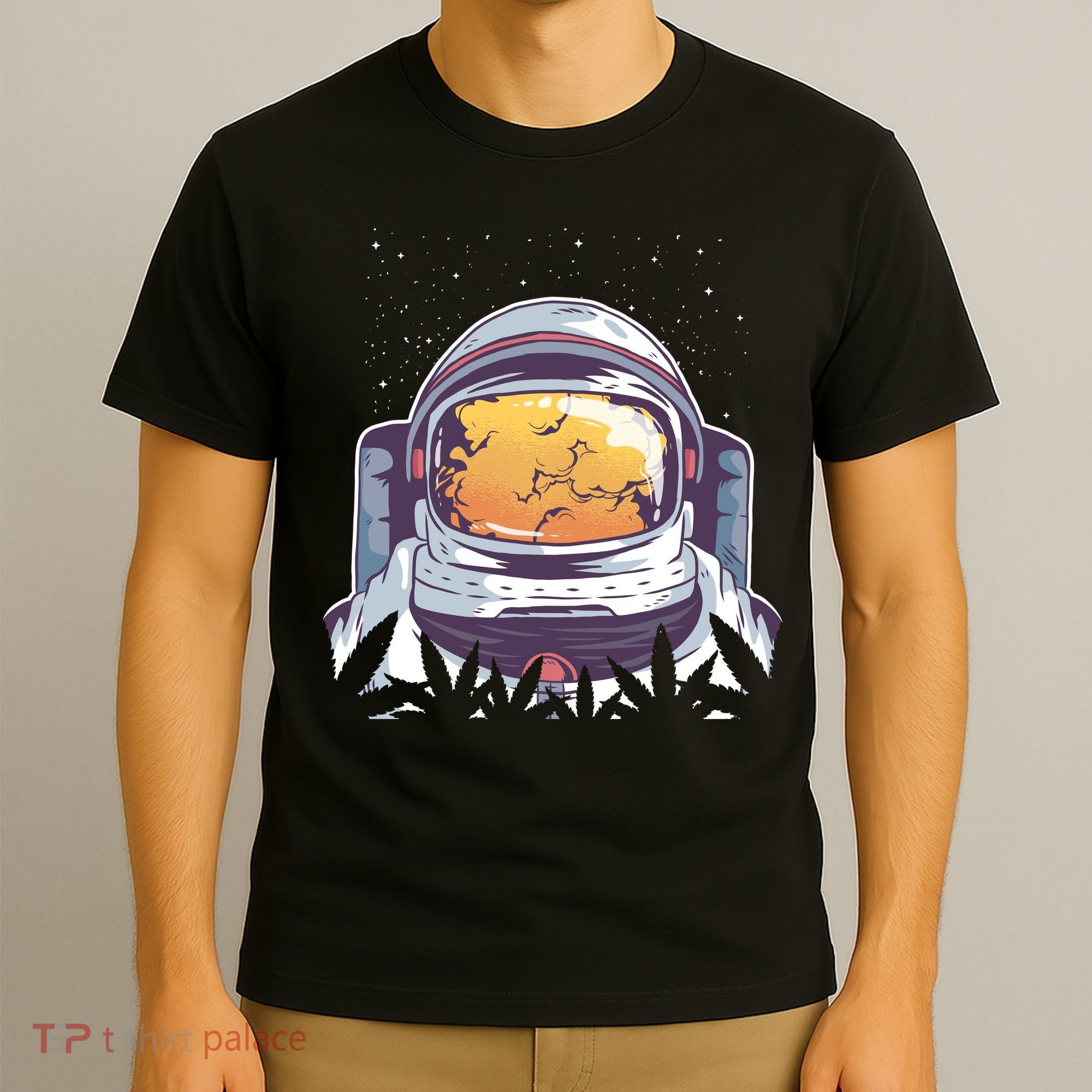 Weed Astronaut T-Shirt