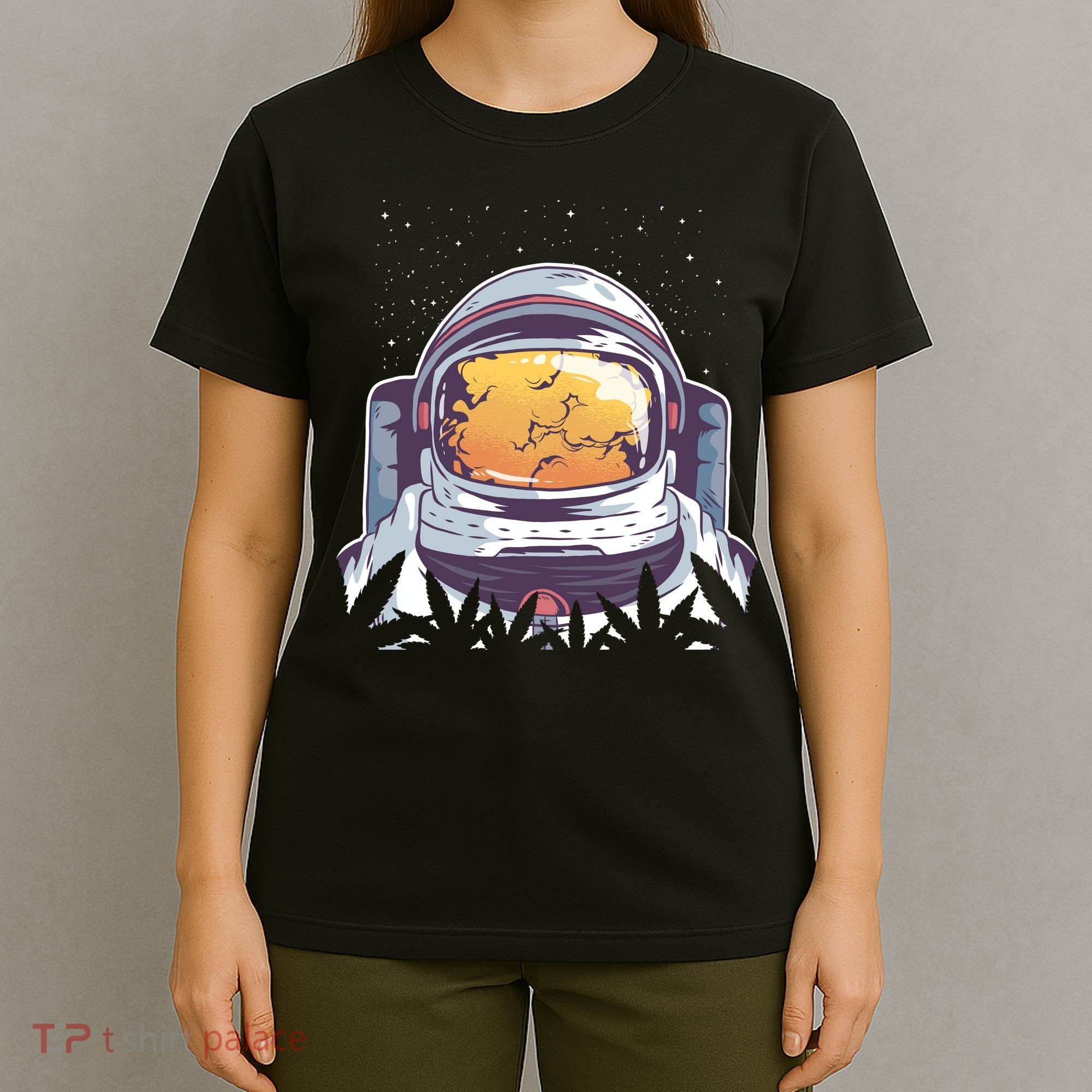 Weed Astronaut T-Shirt