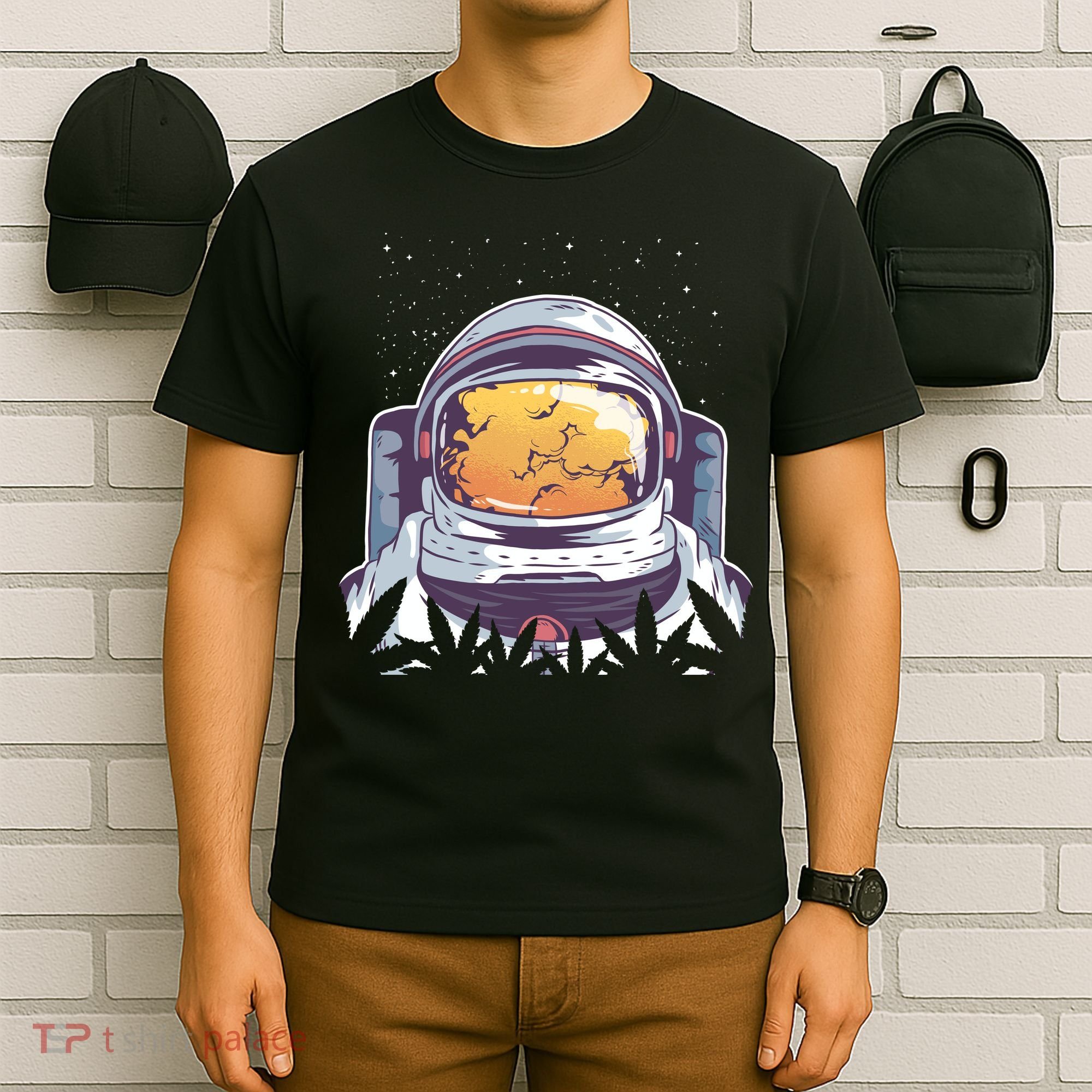 Weed Astronaut T-Shirt