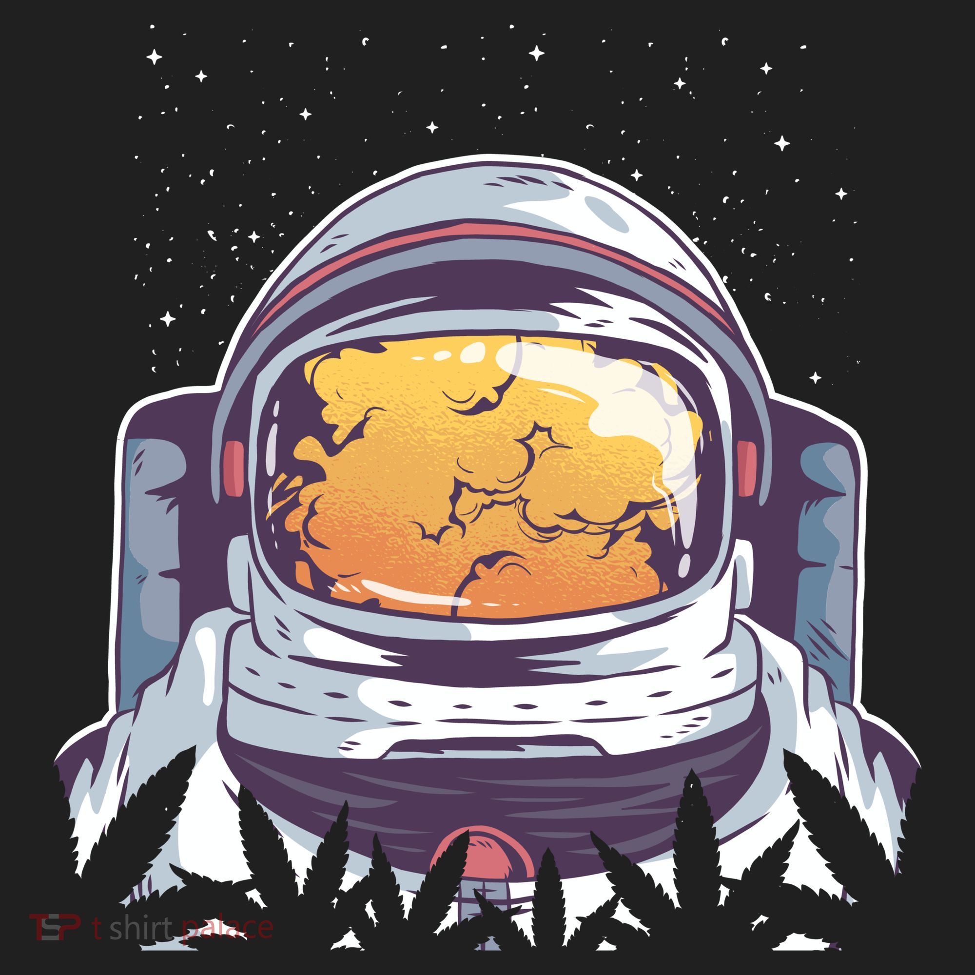 Weed Astronaut Tumbler