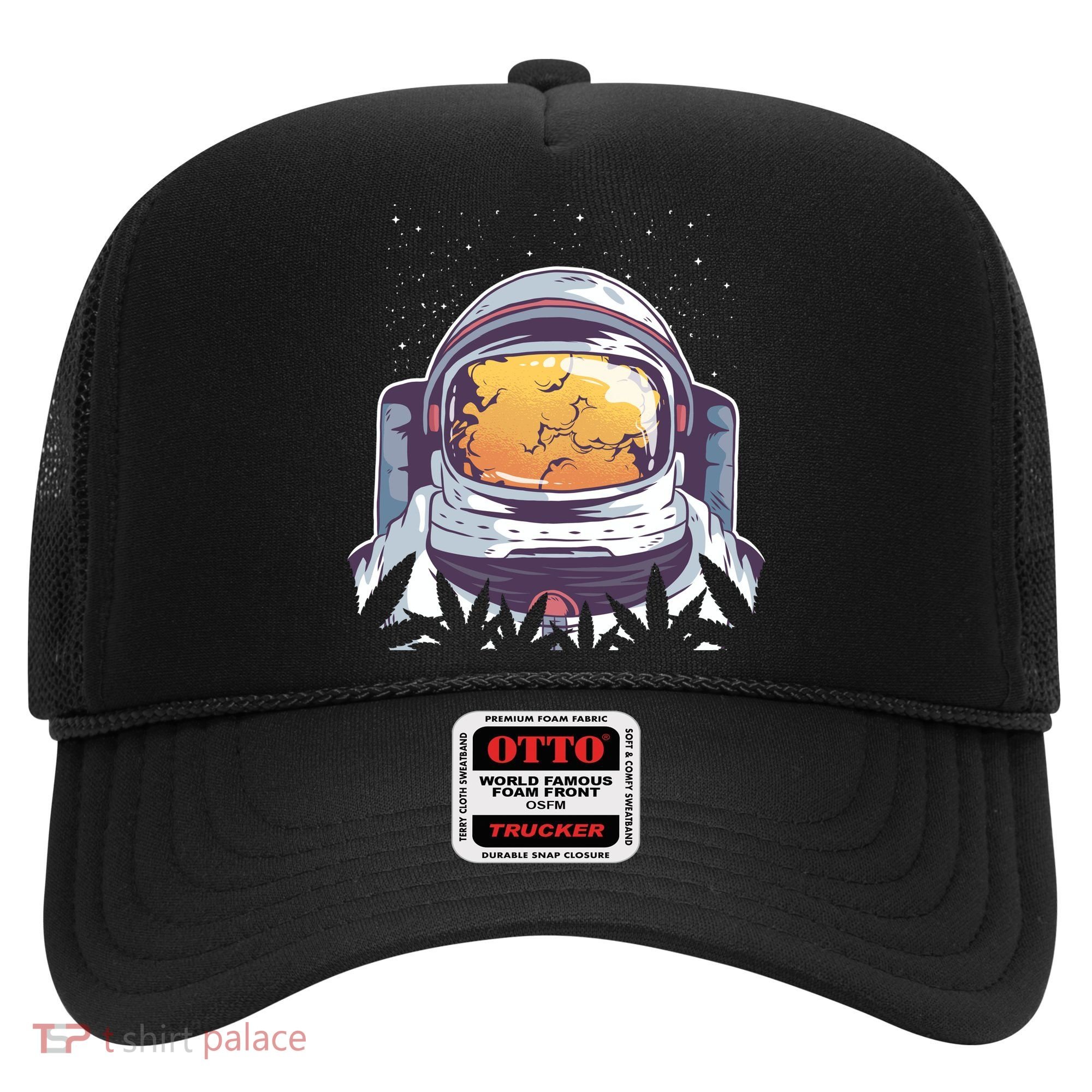 Weed Astronaut Hat