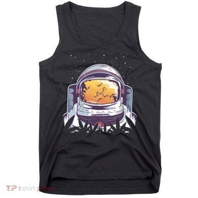 Weed Astronaut Tank Top