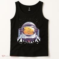 Weed Astronaut Tank Top thumb 2