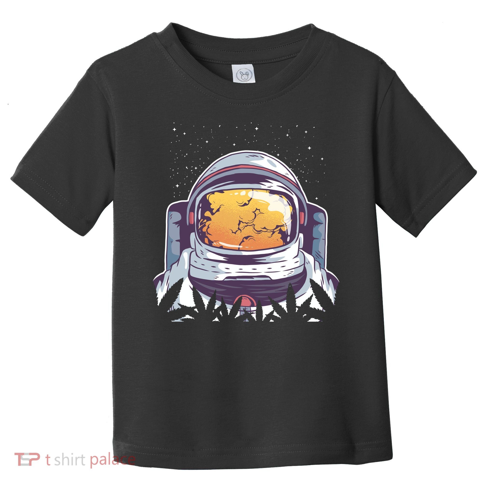 Weed Astronaut Toddler T-Shirt