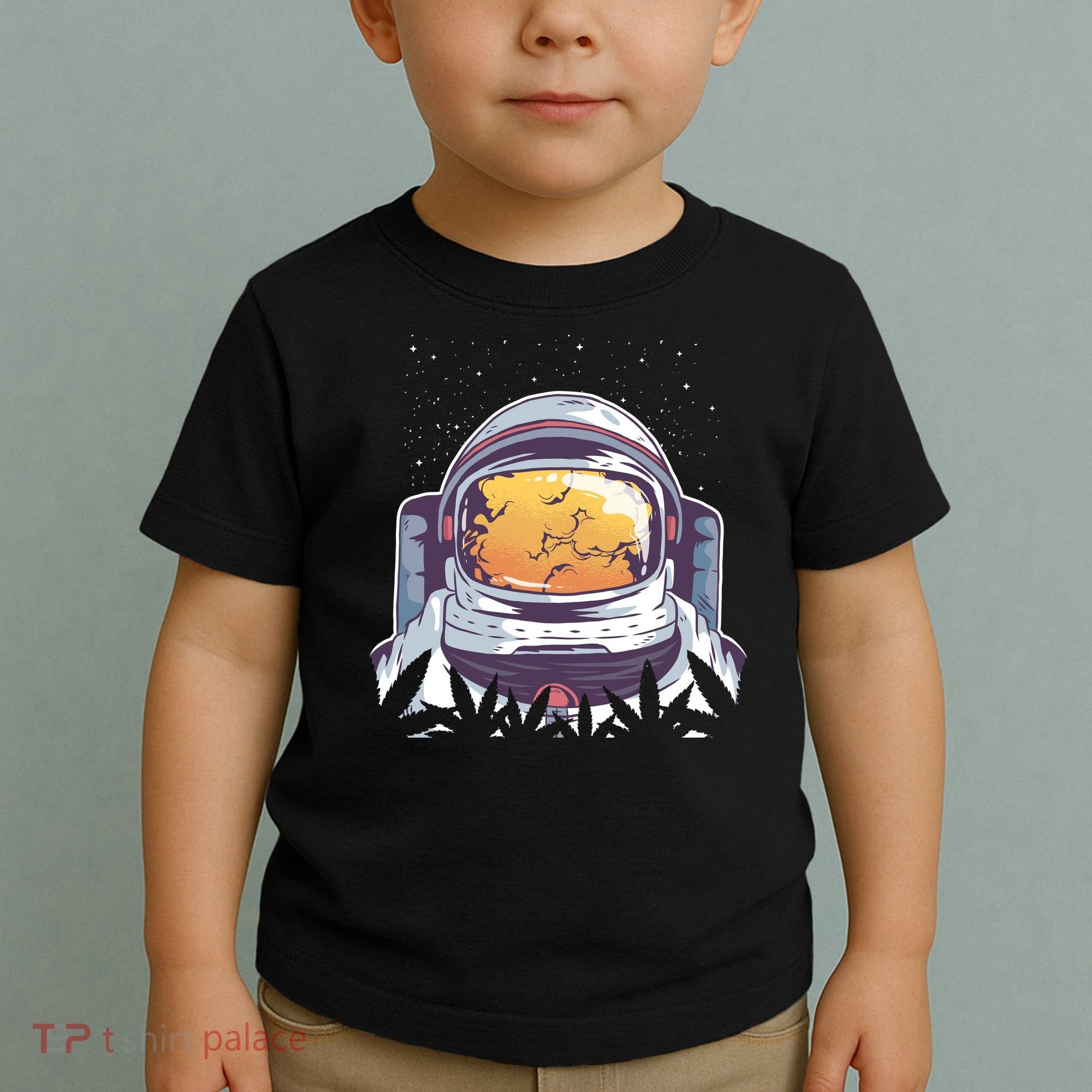 Weed Astronaut Toddler T-Shirt