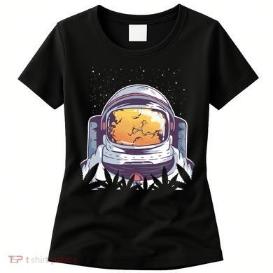 Weed Astronaut Women's T-Shirt