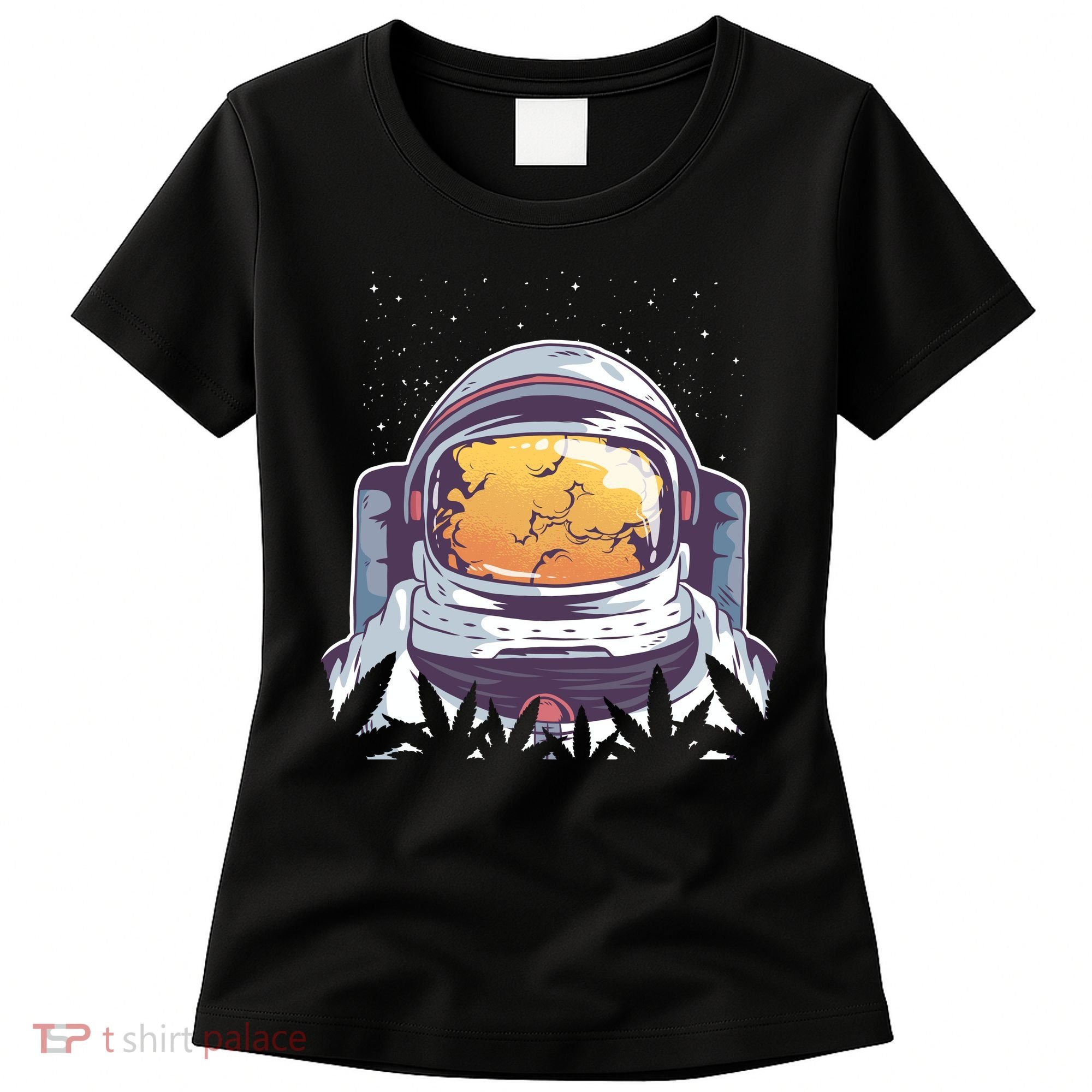 Weed Astronaut Women's T-Shirt