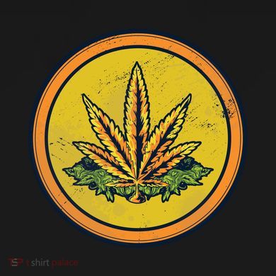 Weed Coin Tall Hoodie