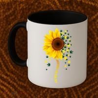 Weed Flower You Are My Sunshine Coffee Mug thumb 2