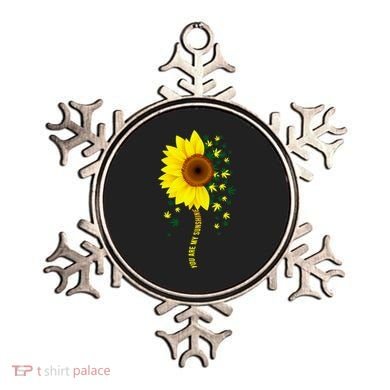 Weed Flower You Are My Sunshine Ornament