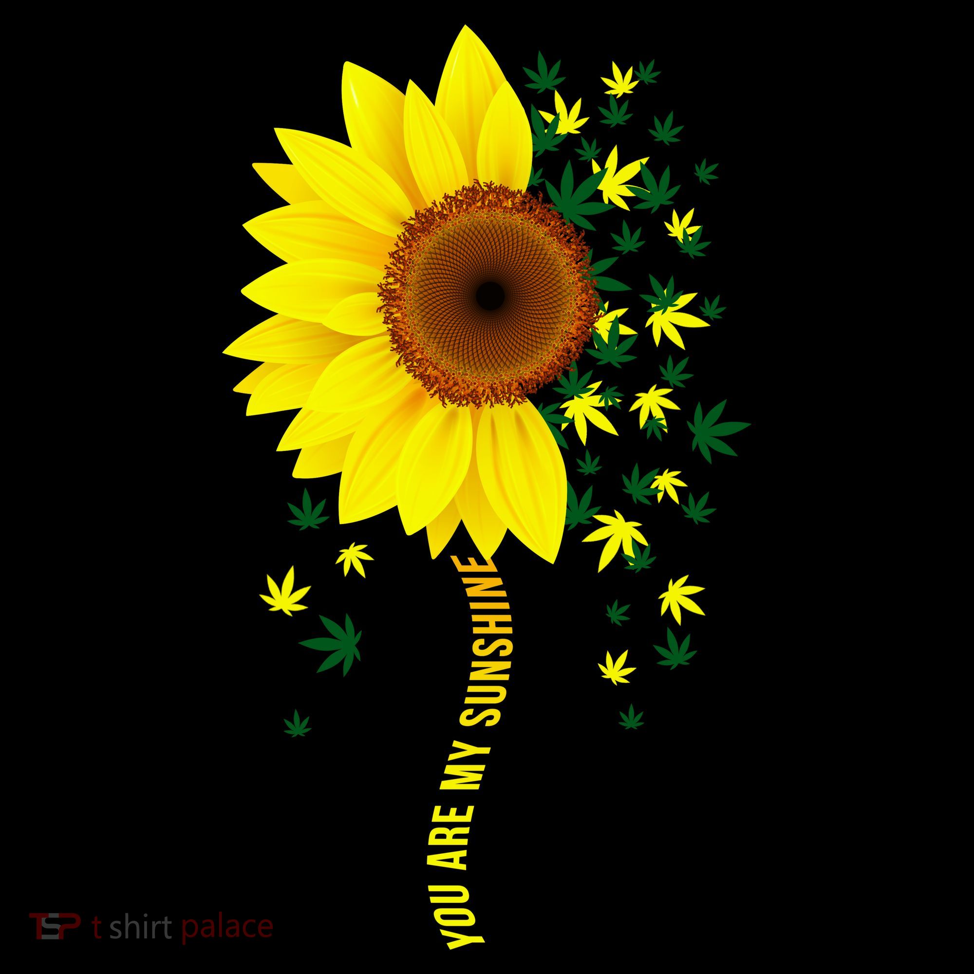 Weed Flower You Are My Sunshine Women's Tank Top