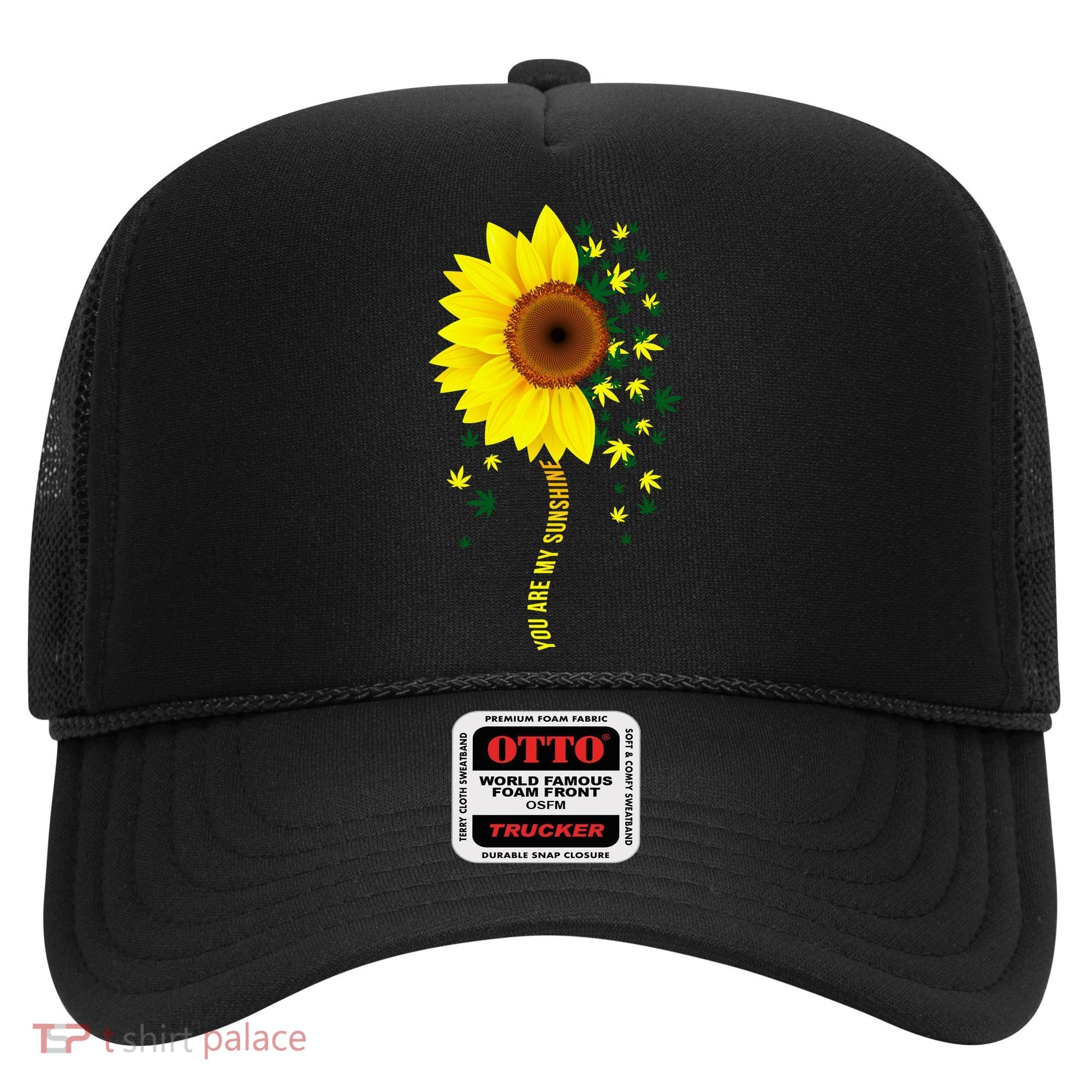 Weed Flower You Are My Sunshine Hat