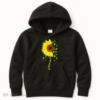 Weed Flower You Are My Sunshine Kids Hoodie thumb 0