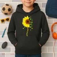 Weed Flower You Are My Sunshine Kids Hoodie thumb 2