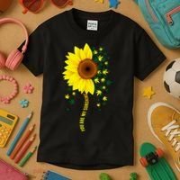 Weed Flower You Are My Sunshine Kids T-Shirt thumb 3