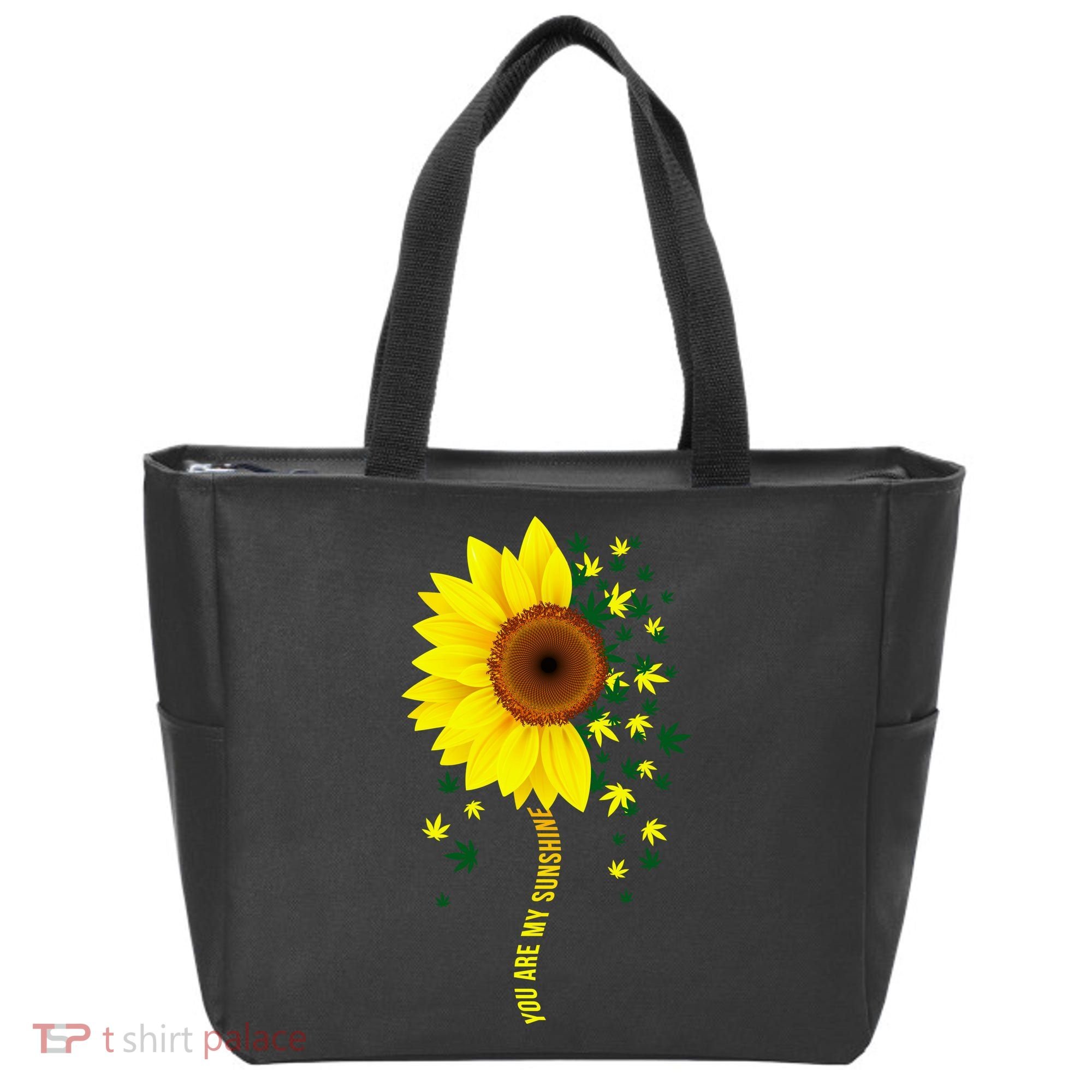 Weed Flower You Are My Sunshine Tote Bag