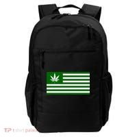 Weed Green America Flag Backpack thumb 0