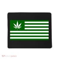 Weed Green America Flag Mousepad thumb 0