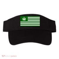 Weed Green America Flag Visor thumb 0