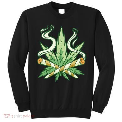 Weed Joint Cross Sweatshirt