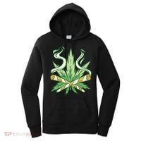 Weed Joint Cross Women's Hoodie thumb 0