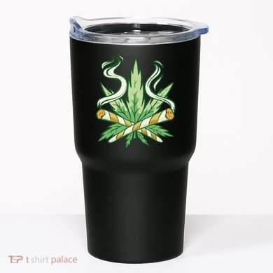 Weed Joint Cross Tumbler