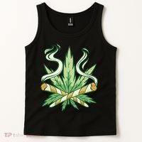 Weed Joint Cross Tank Top thumb 2