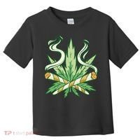 Weed Joint Cross Toddler T-Shirt thumb 0