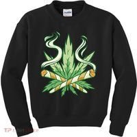 Weed Joint Cross Kids Sweatshirt thumb 0