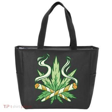 Weed Joint Cross Tote Bag